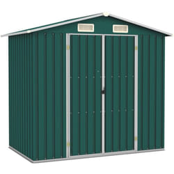 Abri de jardin Vert 205x129x183 cm Acier galvanisé - Vidaxl