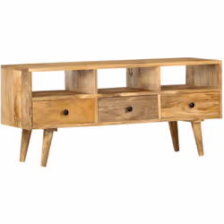 Ce meuble TV de style industriel deviendra le point de mire de votre salon ou de votre espace de divertissement. Il peut égal ...