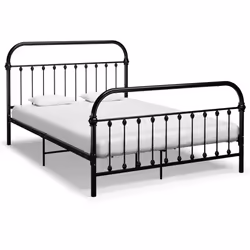 VidaXL 284500, Noir, 1310 mm, 2,13 m, 1090 mm, 1200 x 2000 mm, 32 cm