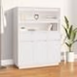VidaXL 48136, Terrace, Siège rembourré, Fer, Acier, Marron, Crème, Blanc, Polyester, 580 mm