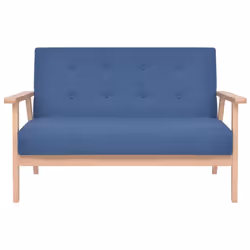 VidaXL 279146 canapé Bleu - Vue supplémentaire 5
