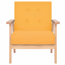 VidaXL 279147 canapé Jaune - Vue supplémentaire 6