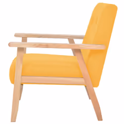 VidaXL 279147 canapé Jaune - Vue supplémentaire 7