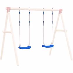 Ces sièges de balançoire pratiques avec cordes se fixent facilement au cadre de la balançoire et permettent à vos enfants de  ...