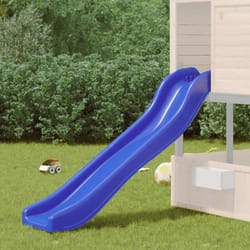 Toboggan de jeu bleu 175x38x23 cm polypropylène Vidaxl