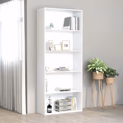 Le design moderne, élégant et minimaliste de notre bibliothèque permet de l'adapter à la plupart des espaces. Elle s'intègre  ...