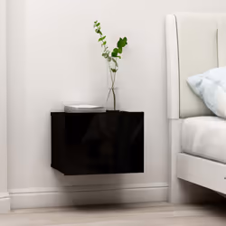 VidaXL 801056, Noir, Bois, 400 mm, 300 mm, 300 mm, 2 pièce(s)
