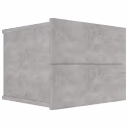 VidaXL 801062 Table de nuit et table de chevet Couleur du béton