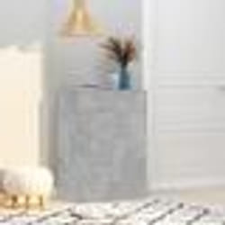 vidaXL Armoire à chaussures Gris béton 60x35x84 cm Bois d'ingénierie - TU