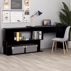 Notre bureau élégant et moderne sera un ajout pratique à votre espace d'étude et de travail ! Doté d'un design rotatif distin ...