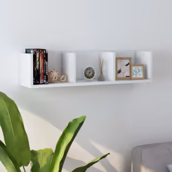 Gardez tous vos précieux CD ou DVD en sécurité sur cette étagère murale à CD. Élégante et pratique, elle est parfaite pour or ...