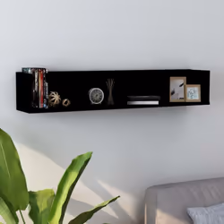 Gardez tous vos précieux CD ou DVD en sécurité sur cette étagère murale à CD. Élégante et pratique, elle est parfaite pour or ...