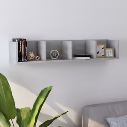 Gardez tous vos précieux CD ou DVD en sécurité sur cette étagère murale à CD. Élégante et pratique, elle est parfaite pour or ...