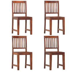Vidaxl - Chaises à manger lot de 4 bois solide de manguier