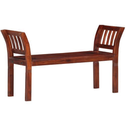 Banc 111 Cm Bois D'Acacia Solide Vidaxl