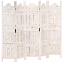 Ajoutez une touche de charme classique à votre intérieur avec notre élégante cloison de séparation sculptée à la main ! Elle  ...