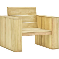 Vidaxl - Chaise de jardin 89x76x76 cm Bois de pin imprégné