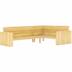 Détendez-vous dans notre banc d'angle de jardin d'inspiration vintage. Doté d'un design élégant et intemporel, il sera un sup ...