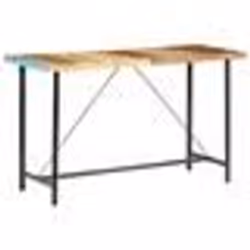 vidaXL Table de bar 180x70x107 cm Bois de récupération solide - TU