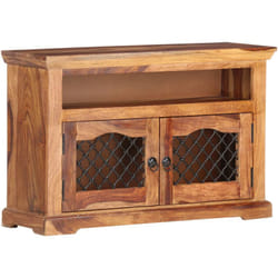 Meuble TV 90x30x60 cm Bois solide vidaXL