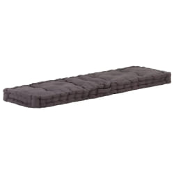 VidaXL Coussin palette Anthracite