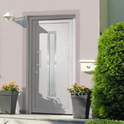 vidaXL Porte d'entrée Blanc 98x200 cm - TU