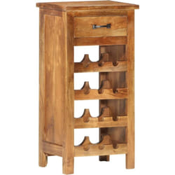 Vidaxl - Casier à bouteilles 40x30x80 cm Bois d'acacia massif