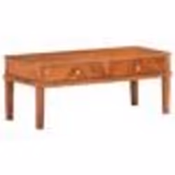 vidaXL Meuble TV 110x40x41 cm Bois d'acacia massif - TU