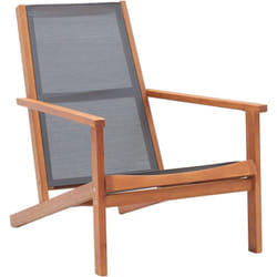 VidaXL 48695 chaise d'extérieur Terrace Siège rembourré Eucalyptus Gris