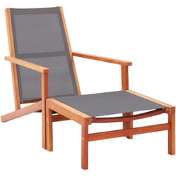 VidaXL 48696 chaise d'extérieur Terrace Eucalyptus Gris
