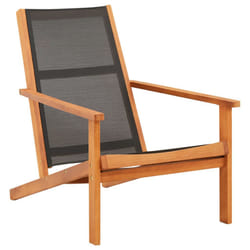 VidaXL 48699 chaise d'extérieur Terrace Siège rembourré Eucalyptus Noir