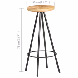 VidaXL 286614 Tabouret de bar - Vue supplémentaire 5
