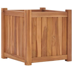 vidaXL Lit surélevé 40x40x40 cm Bois de teck solide