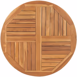Description générale Donnez une nouvelle vie à votre table avec notre dessus en bois de teck massif, idéal pour rénover votre ...