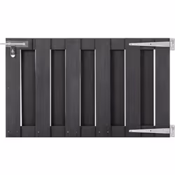 Notre porte de jardin dégage un charme particulier et sera un point d'entrée attrayant autour de votre jardin ou patio. Ce po ...