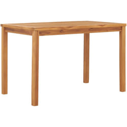 Vidaxl - Table à manger pour jardin 120x70x77 cm en bois massif résistant
