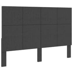 VidaXL 287476 tête de lit et pied de lit Gris foncé