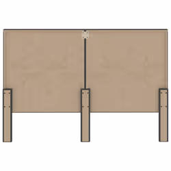 VidaXL 287477 tête de lit et pied de lit Gris foncé - Vue supplémentaire 5