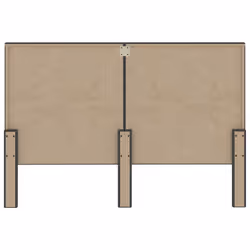 VidaXL 287478 tête de lit et pied de lit Gris foncé - Vue supplémentaire 5