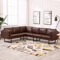 VidaXL 287923 canapé Marron