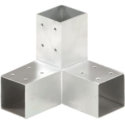 Vidaxl - Connecteur de poteau Forme en y Métal galvanisé 71x71 mm