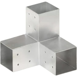 Vidaxl - Connecteur de poteau Forme en y Métal galvanisé 81x81 mm