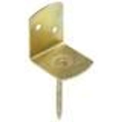 vidaXL Supports de panneau de clôture 24pcs Forme en L Métal galvanisé