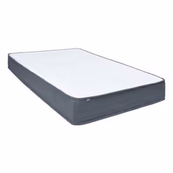 VidaXL 288211, Taille enfant / adulte, Matelas à ressorts, Gris, Blanc, Polyester, Polyester, 1400 mm