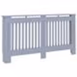 vidaXL Cache-radiateur anthracite 152x19x81,5 cm MDF