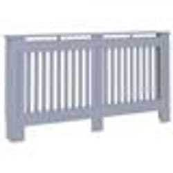 vidaXL Cache-radiateur anthracite 152x19x81,5 cm MDF