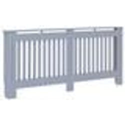 vidaXL Cache-radiateur anthracite 172x19x81,5 cm MDF