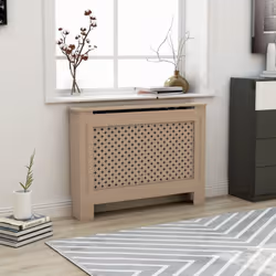 Ce cache-radiateur sera un supplément élégant et pratique à votre salon. Il est conçu pour donner à votre radiateur une fonct ...