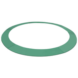 vidaXL Coussin de sécurité PE Vert de trampoline rond de 3,05 m