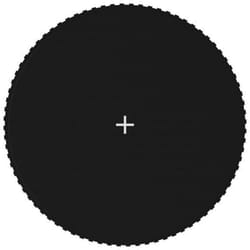 Vidaxl - Tapis de saut Tissu Noir pour trampoline rond de 4,27 m